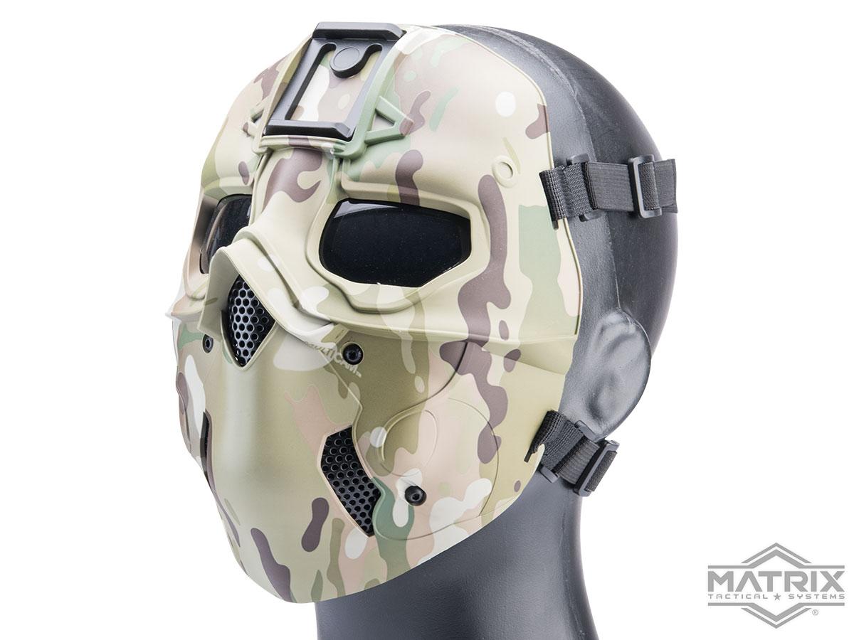 Landskab hjul Sund mad Matrix Full Face Mask w/ Integrated NV Mount (Color: Scorpion), Tactical  Gear/Apparel, Masks, Full Face Masks - Evike.com Airsoft Superstore