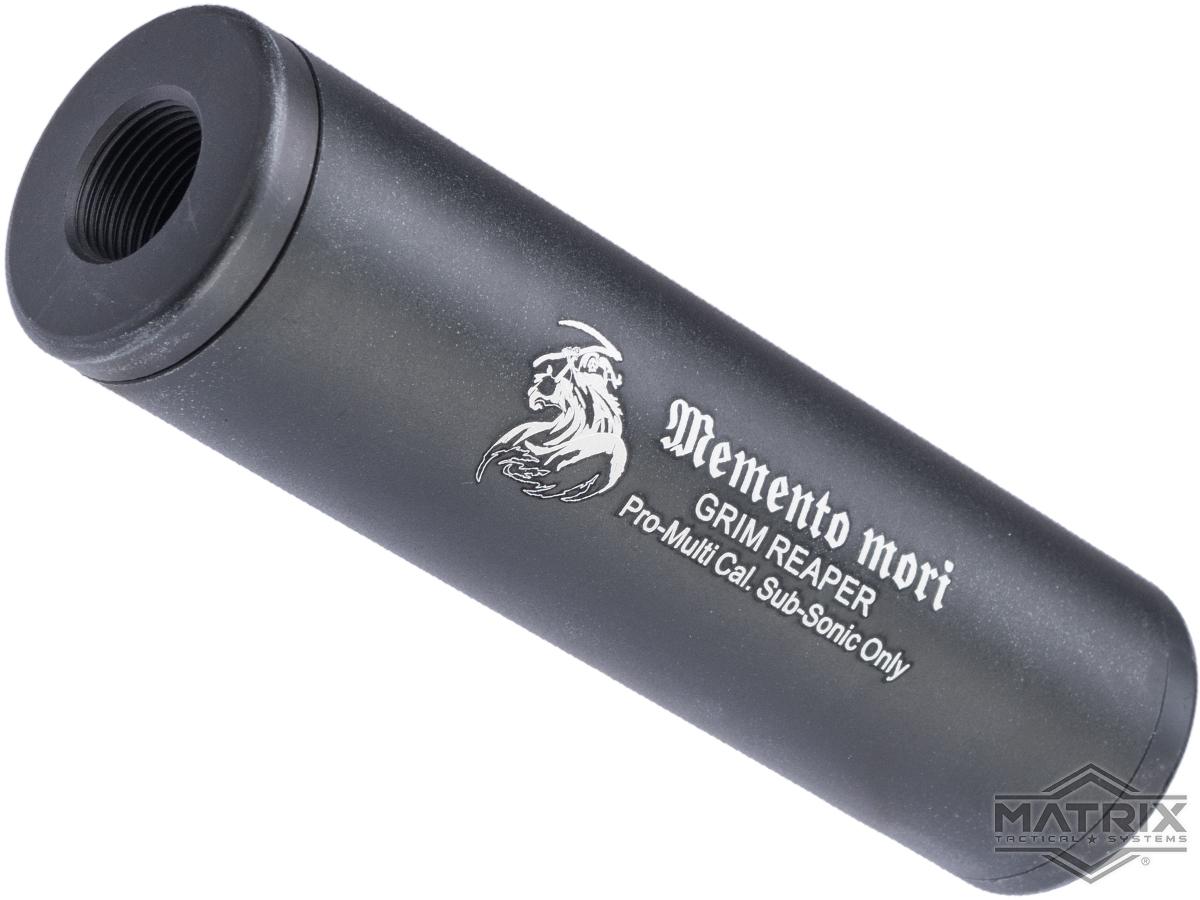 Matrix Airsoft Mock Silencer / Barrel Extension (Model: Grim Reaper #2 / 110mm)