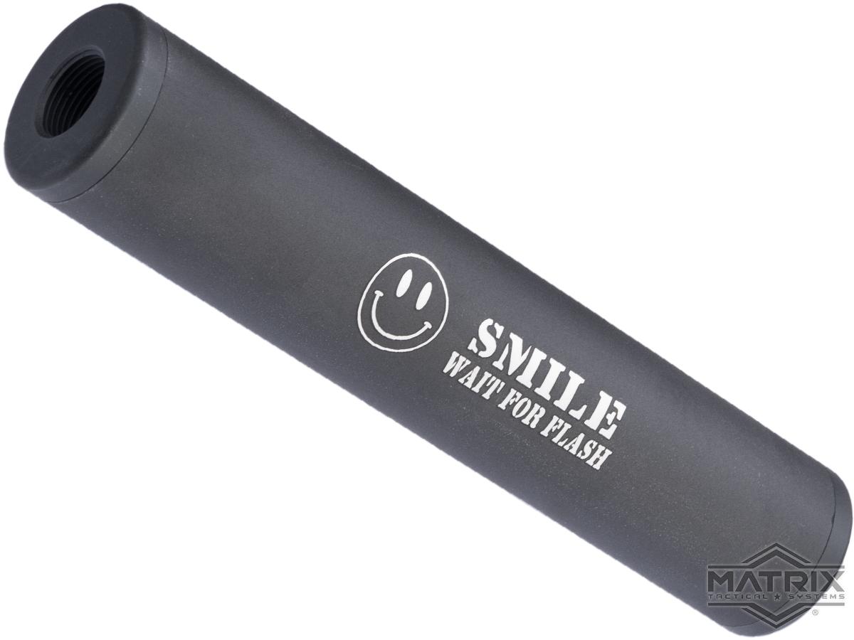 Matrix Airsoft Mock Silencer / Barrel Extension (Model: SMILE / 150mm)