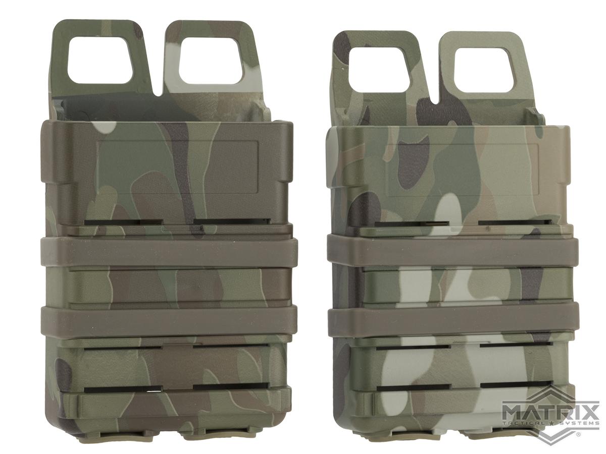 Matrix Fast Hard Shell Magazine Holster - 2x Rifle Mag Configuration (Color: Multicam)