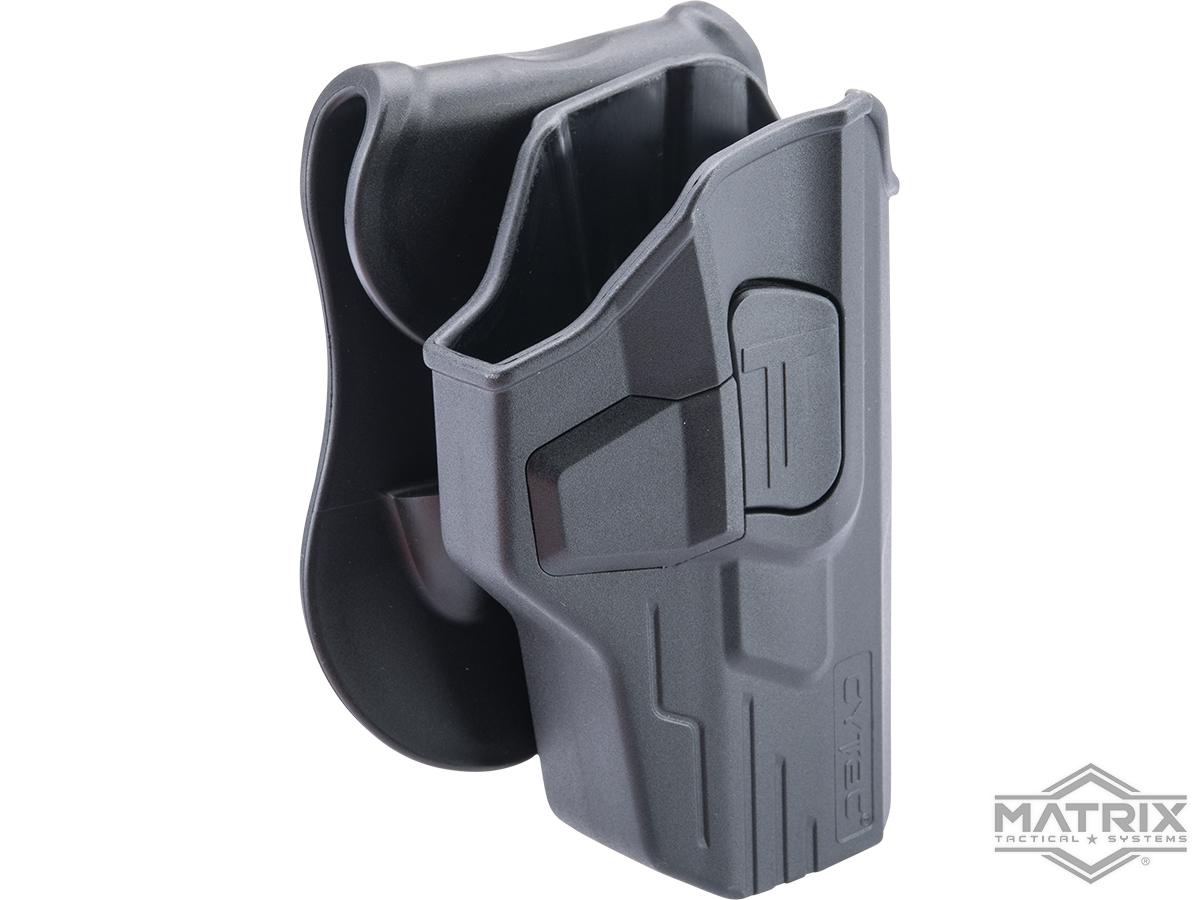 Matrix Hardshell Adjustable Holster for S&W M&P9 Series Pistols (Mount:  Paddle Attachment)