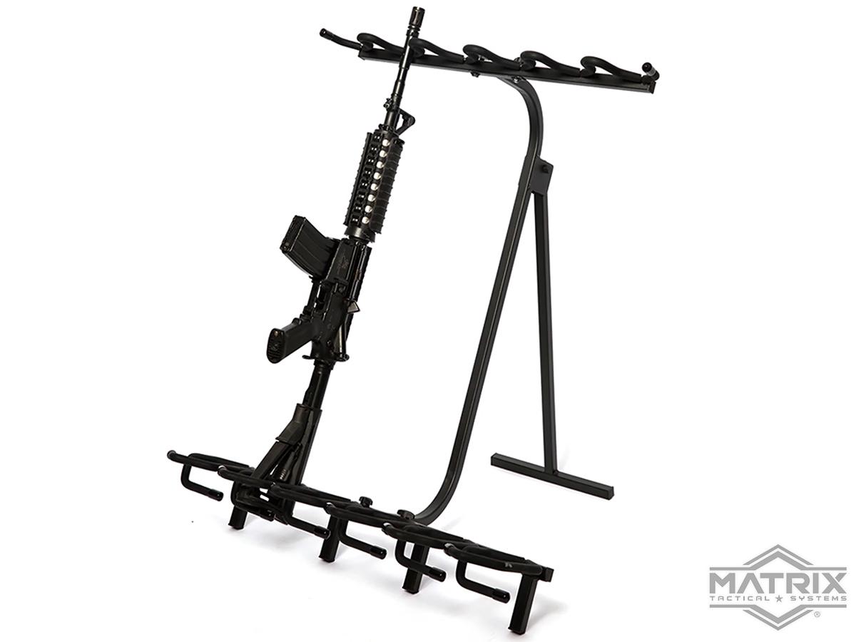 Matrix Compact Customizable Rifle Rack / Storage Stand for Long Guns