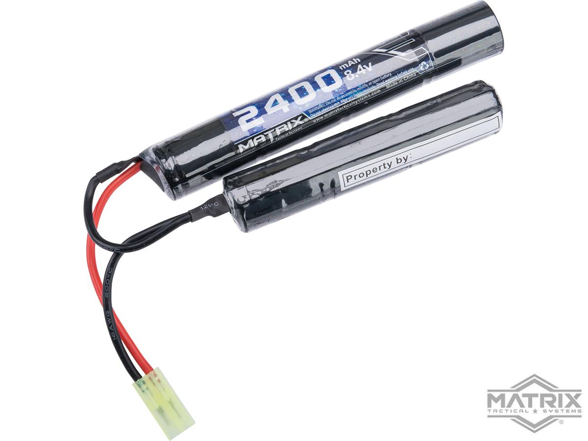 Matrix High Output Nunchuck Type Airsoft NiMH Battery (Configuration: 8.4V / 2400mAh / Small Tamiya)