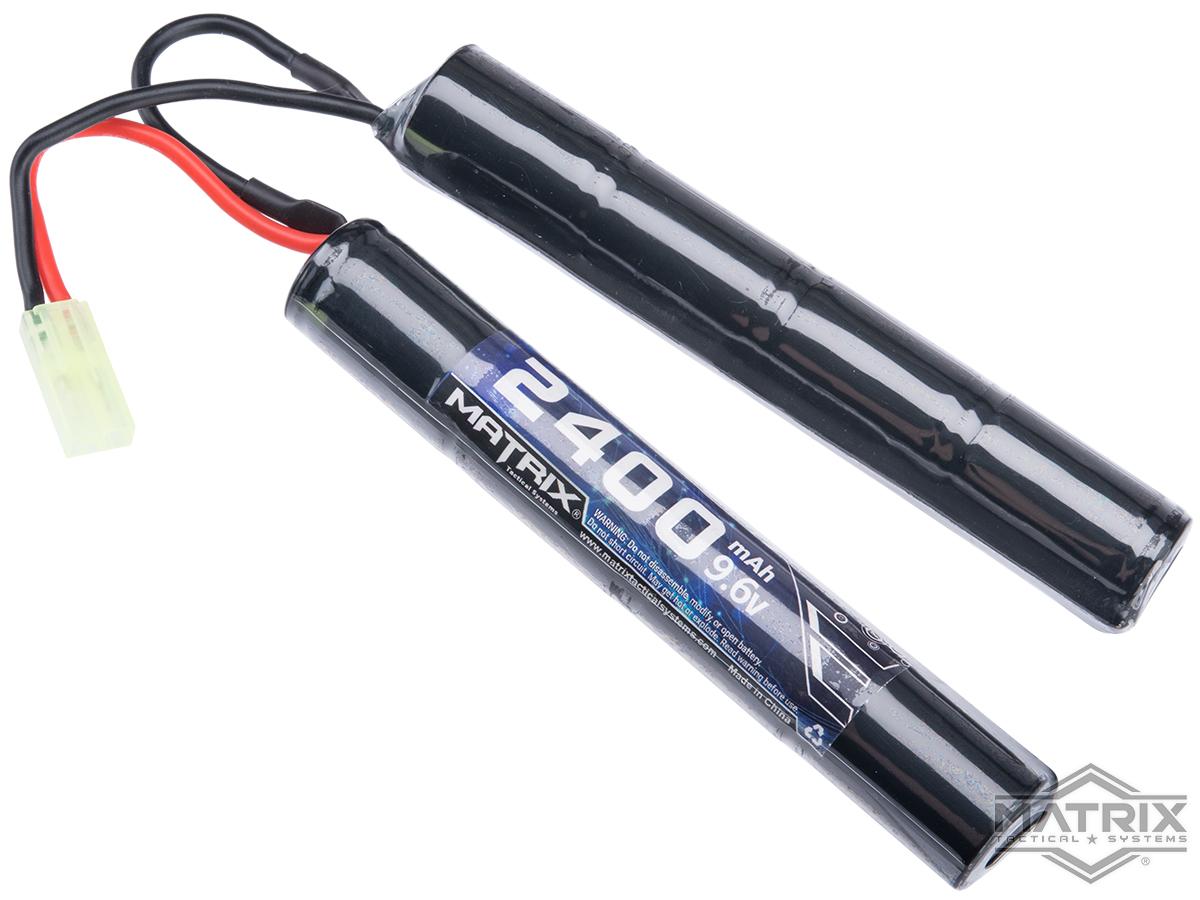 Matrix High Output Nunchuck Type Airsoft NiMH Battery (Configuration: 9.6V / 2400mAh / Small Tamiya)