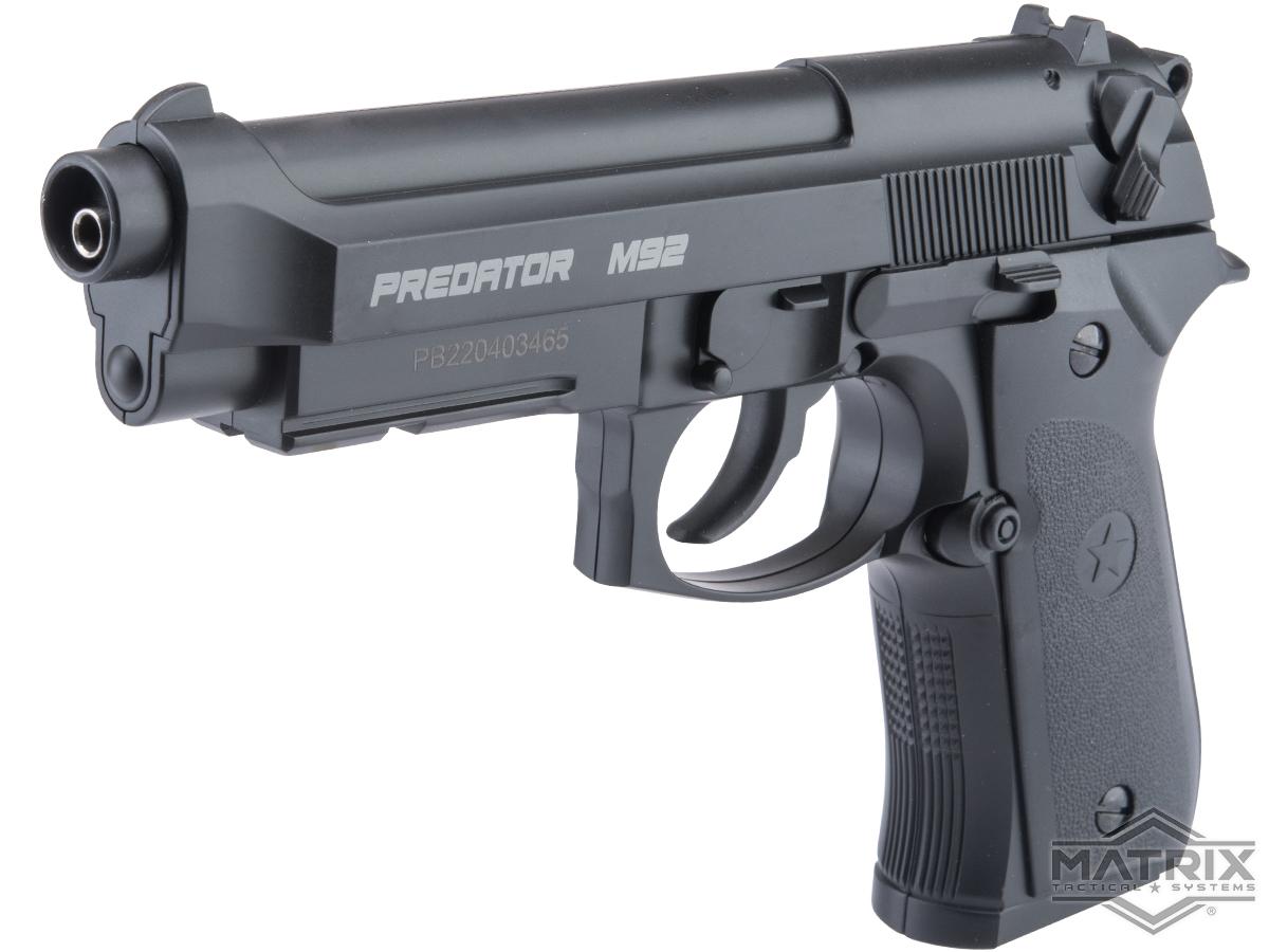 Matrix Predator M9 4.5mm Non-Blowback CO2 Air Pistol (Color: Black)