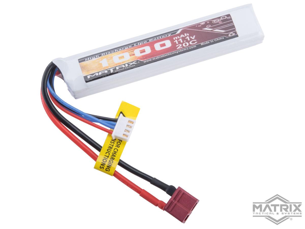 11.1V 600 mAH 20C PDW Stick LiPo Battery for Airsoft - ModernAirsoft