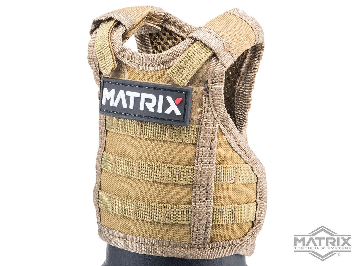 Matrix Tactical Plate Carrier Bottle Beer Cozy (Color: Coyote Brown)