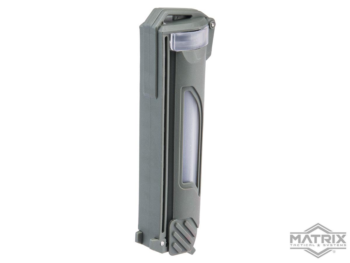 Matrix Tactical Battery Storage Box (Model: Single Tube / Ranger Green)