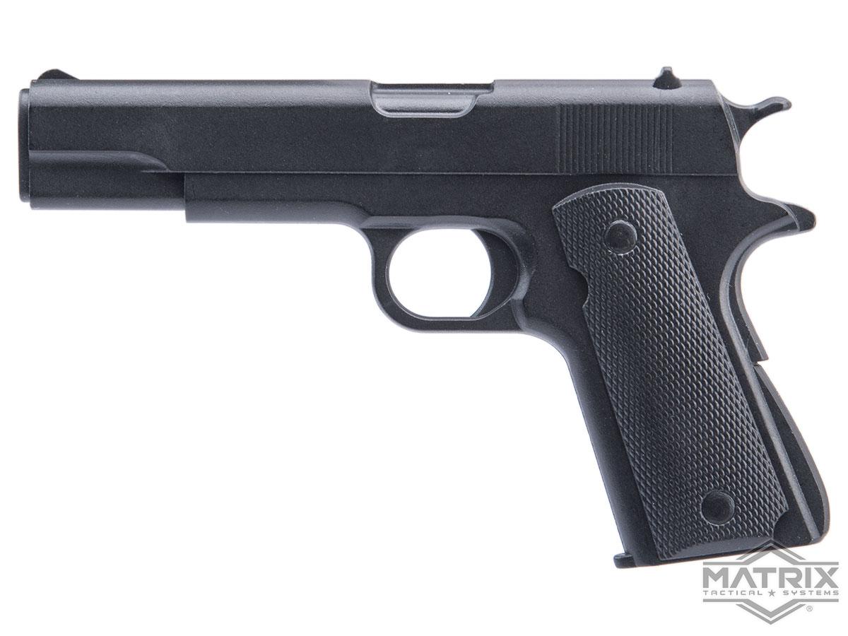 Matrix Miniature Gun PVC Morale Patch Series (Model: 1911 / Black)