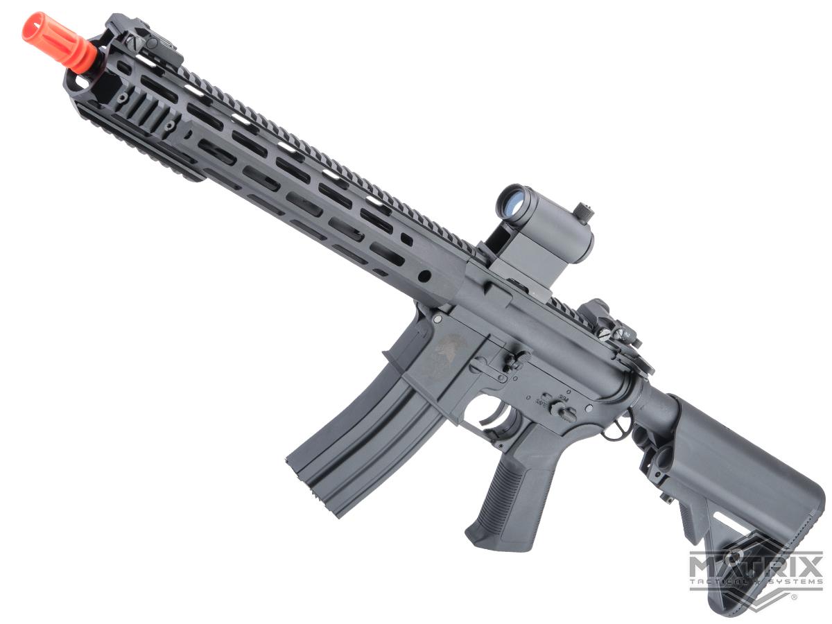 Matrix / S&T Sportsline M4 RIS Airsoft AEG Rifle w/ G3 Micro-Switch Gearbox (Model: Black URX 4 13)