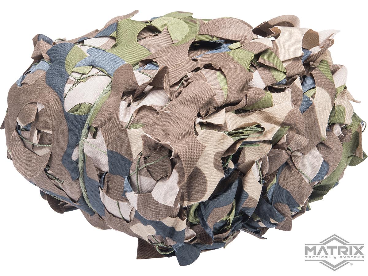 Matrix Tactical Milsim Camouflage Netting (Color: Woodland / 6' x 9')