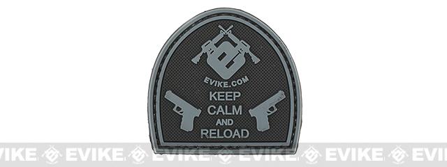 Matrix Keep Calm PVC Morale Patch (Color: Black)