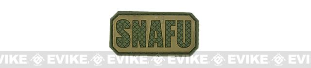PVC Hook and Loop IFF Patch - SNAFU - OD