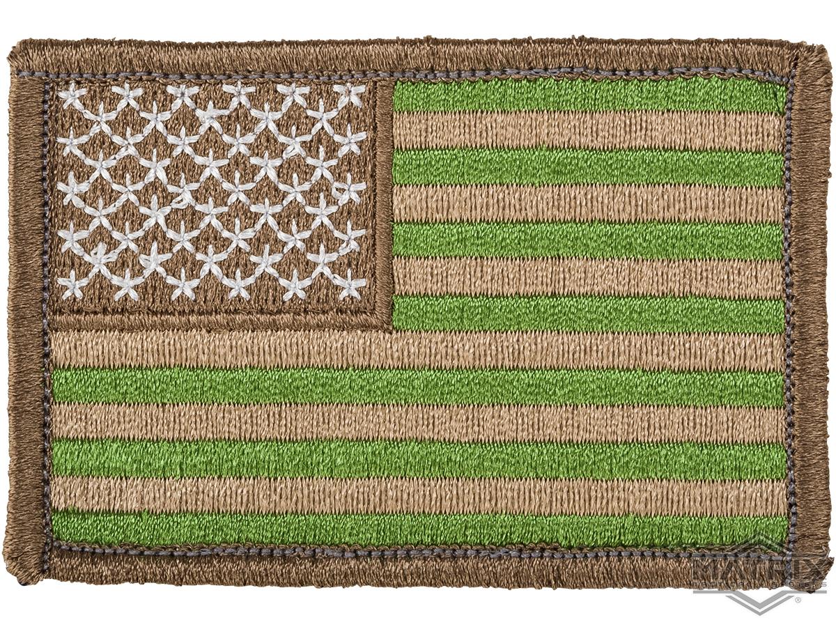 Matrix Hook and Loop U.S. IFF Flag Patch (Color: Subdued / Reversed)
