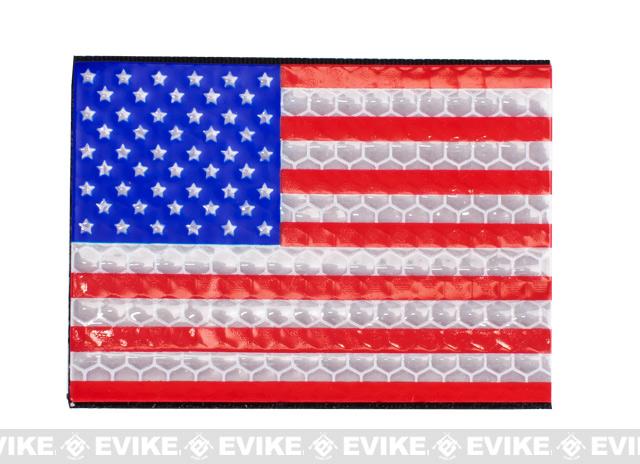 Matrix Reflective US Flag Patch (Color: Full Color / Regular)