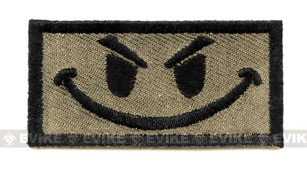 Matrix Funny Hook and Loop Patch (Color: Tan)