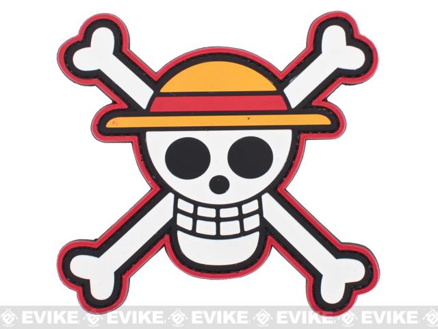 Matrix One Piece Straw Hat PVC Patch