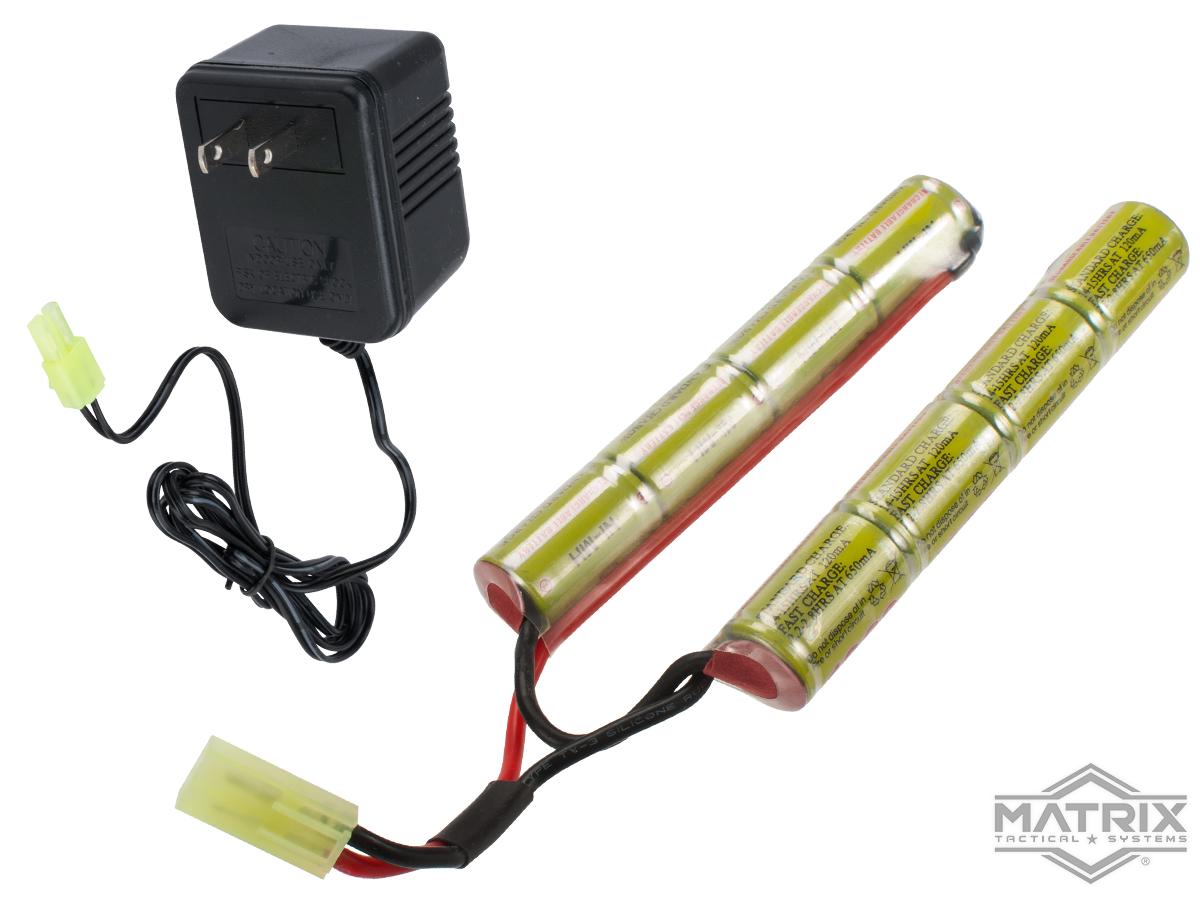 AEG Battery Starter Package w/ Wall Charger (Battery Basic 9.6v