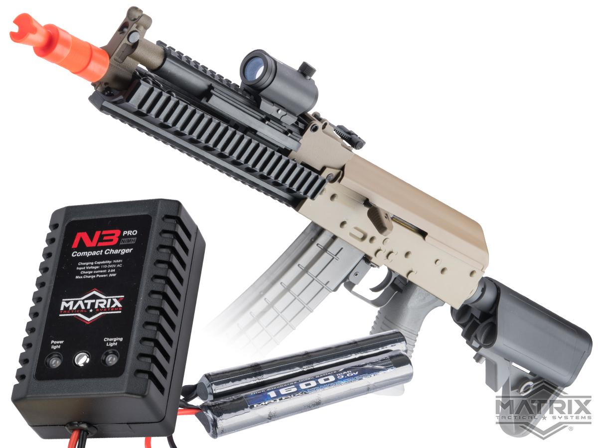 Amazon.com : Lancer Tactical AK47 AEG Airsoft Rifle with