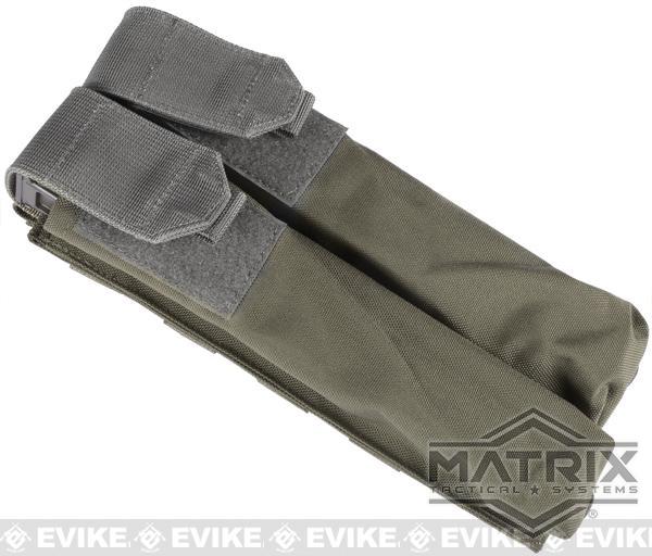 Dual Magazine Pouch for Airsoft P90 (Color: Ranger Green)