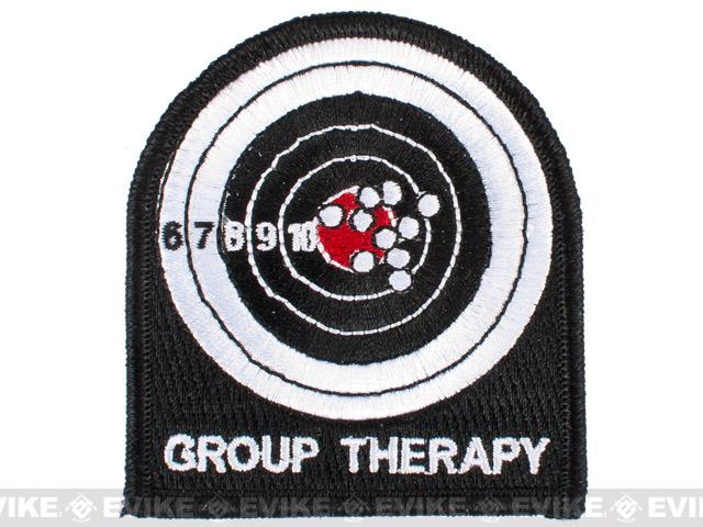 Matrix Tactical IFF Group Therapy Embroidered Hook and Loop Patch - Full Color