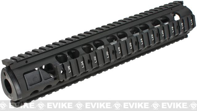 Matrix 2-Piece Drop In Rail System for M4/M16 Airsoft Rifles (Length: 12)