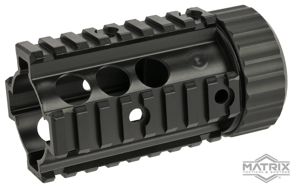 Matrix Free Float Railed Handguard for M4 / M16 Series Airsoft Rifles (Length: 4)