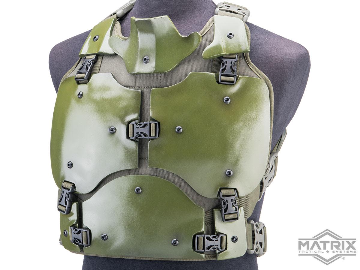 Matrix Bounty Hunter Armored Vest (Color: OD Green), Tactical Gear