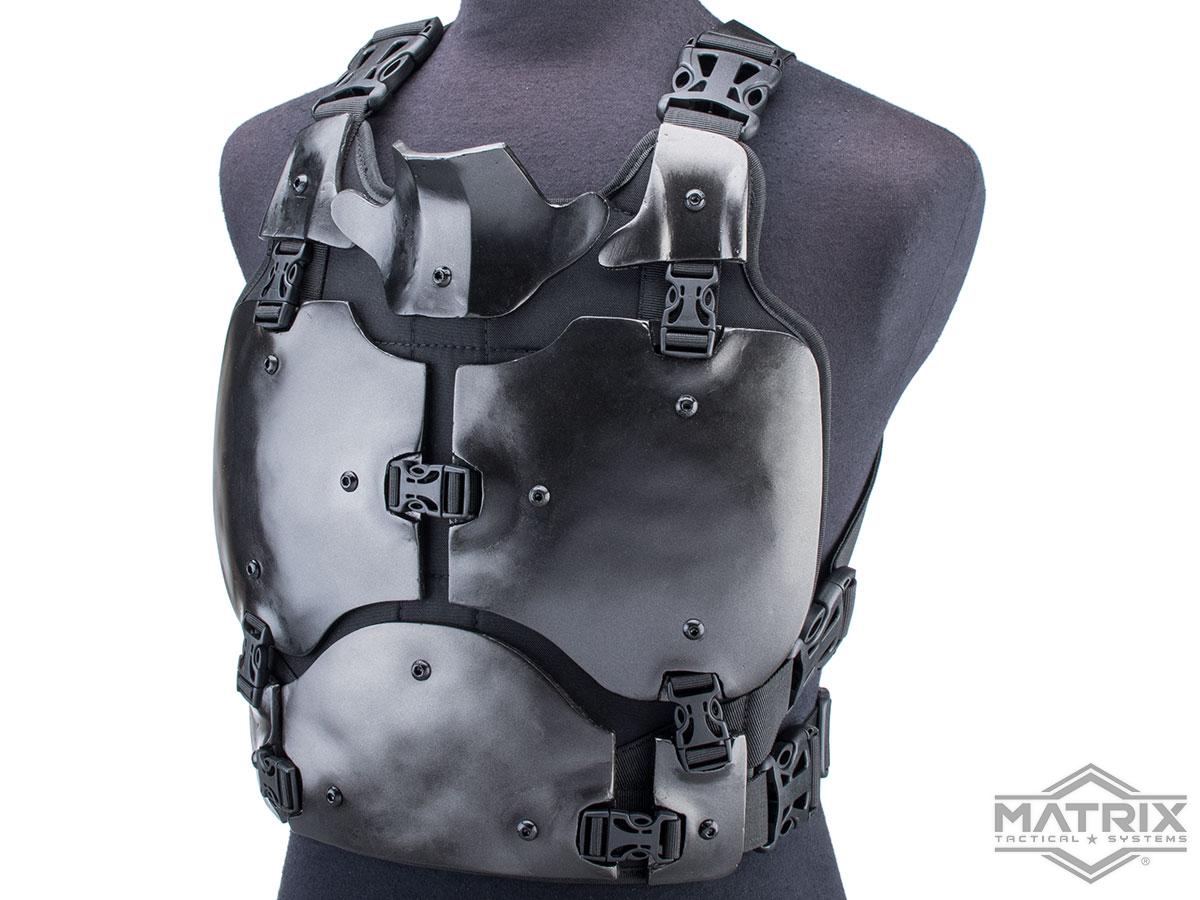 Matrix Bounty Hunter Armored Vest (Color: Black), Tactical