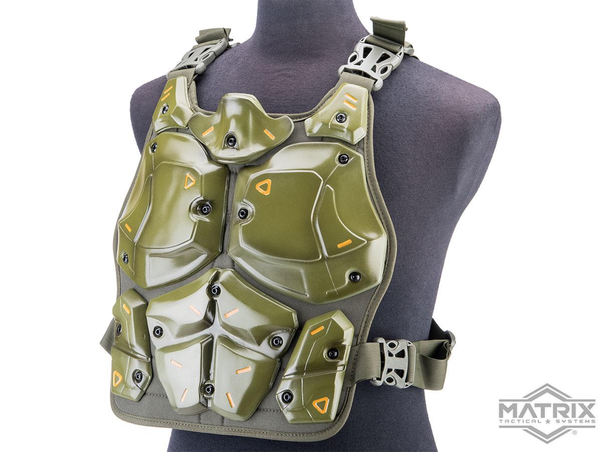 Matrix Future-Soldier Armored Vest (Color: OD Green), Tactical Gear/Apparel,  Body Armor & Vests -  Airsoft Superstore