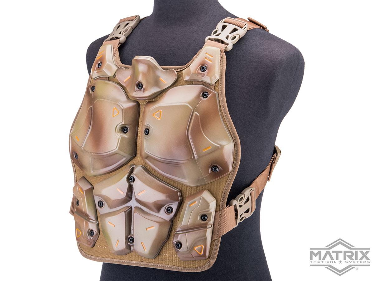 Matrix Future-Soldier Armored Vest (Color: Tan), Tactical Gear