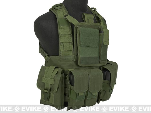 Matrix Special Operations RRV Style Chest Rig (Color: OD Green ...