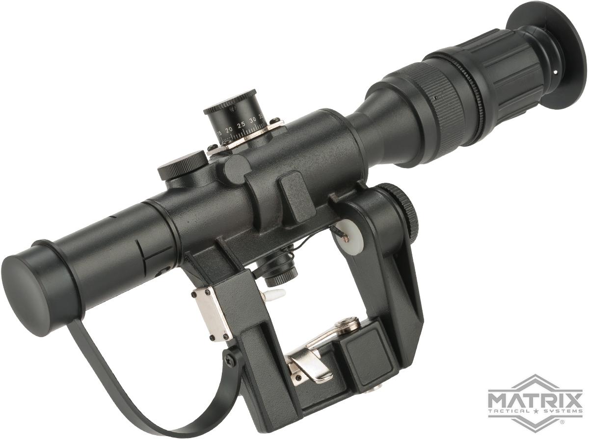 Matrix Illuminated 4x24 PSO-1 Type Scope for Dragonov SVD Sniper Rifle Series