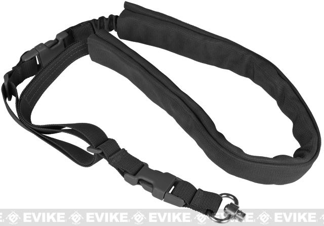 Matrix High Speed Single-Point Bungee Sling w/ QD Swivel (Color: Black)