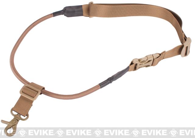 Matrix High Speed Single-Point Bungee Cord Sling with QD Buckle (Color: Coyote Brown)