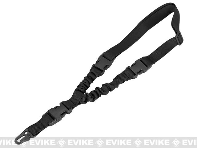 Matrix QD High Speed Single Point Bungee Sling w/ HK Hook (Color: Black)