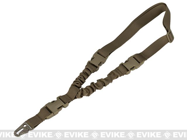 Matrix QD High Speed Single Point Bungee Sling w/ HK Hook (Color: Coyote Brown)