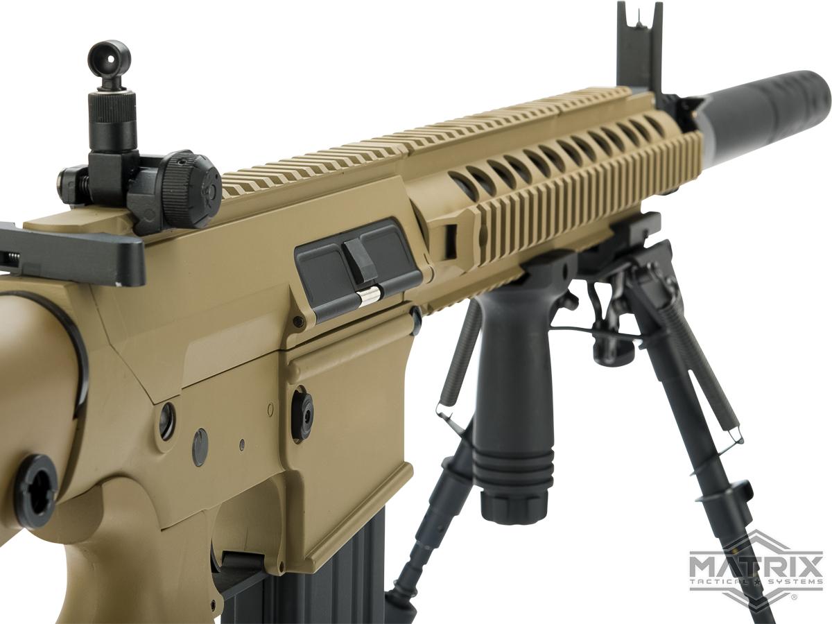 Matrix Full Size SR25 Precision Rifle Airsoft AEG (Model Metal