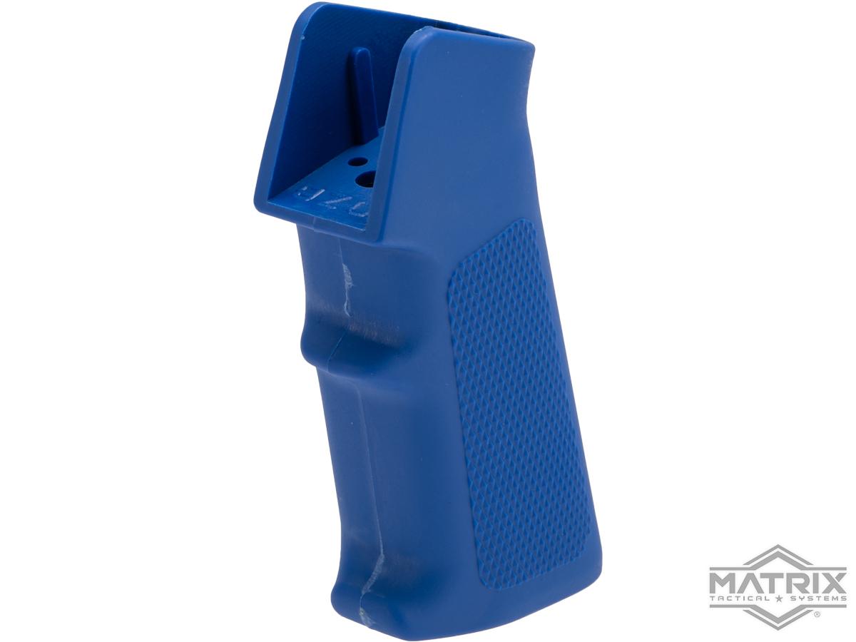 Matrix Training Motor Grip for Airsoft M4 Series AEG Rifle (Color: Blue)