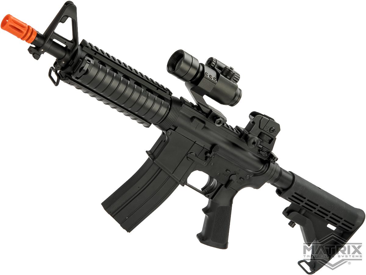 Matrix M4 GBB AR-15 Gas Blowback Airsoft Rifle w/ Reinforced WA System (Model: M4 CQB-R)