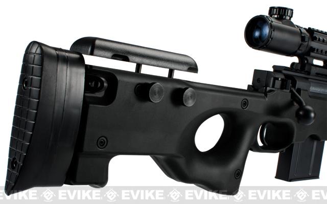 L　96　AWS　SNIPER　RIFLE　BLACK STOCK Tokyo Marui L96 AWS Airsoft Sniper Rifle