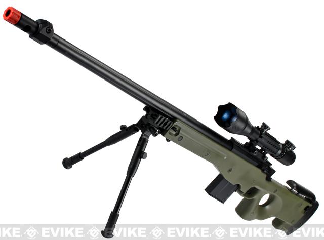 Matrix L96 Marui Clone AWS Bolt Action Airsoft Sniper Rifle w/ Scope (Color: OD Green)