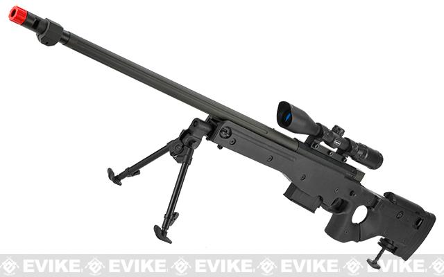 Matrix AW338 Airsoft Bolt Action Heavy Weight Sniper Rifle by UFC (Configuration: Black / Standard)