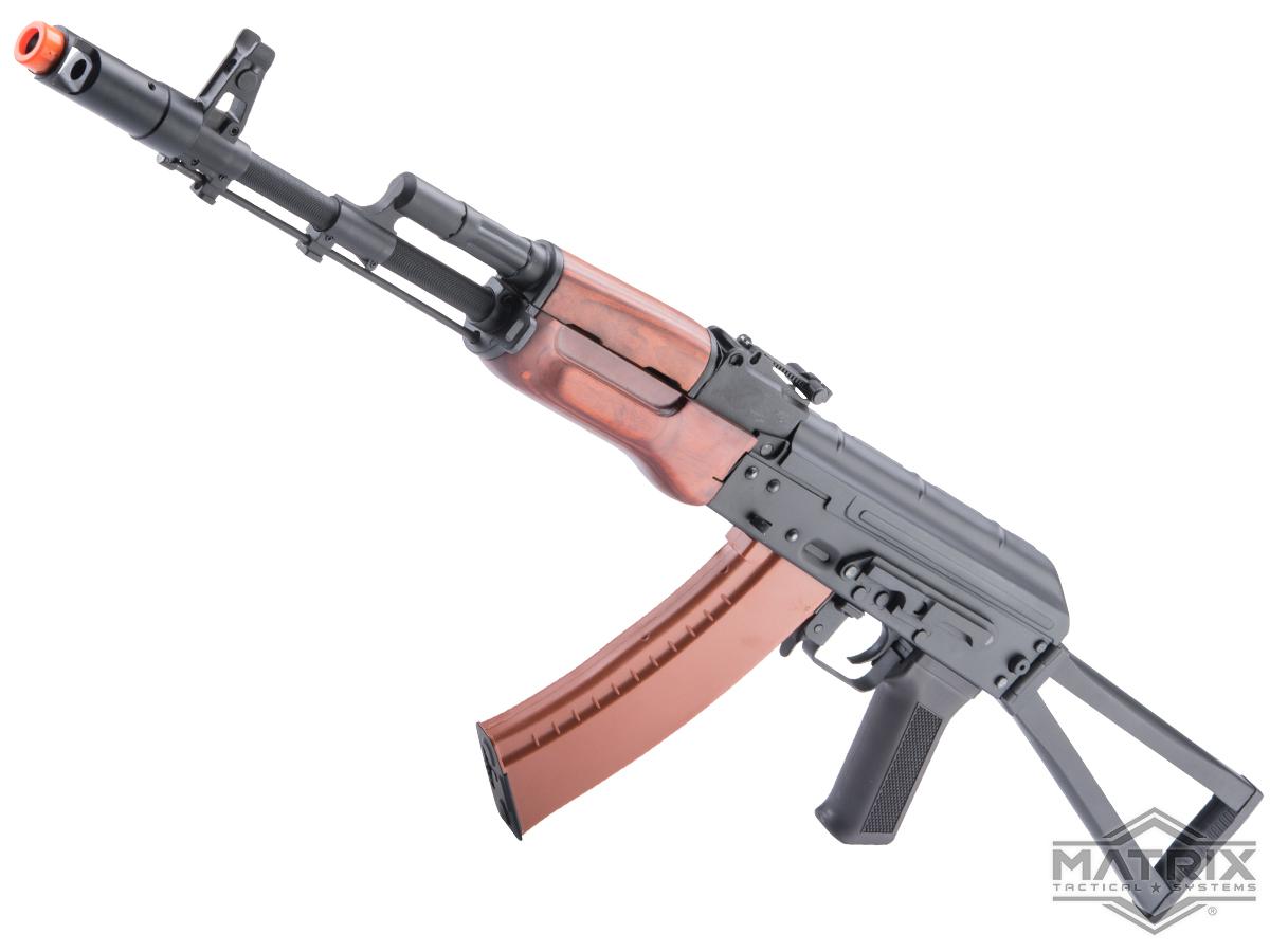 Matrix / S&T Stamped Steel AK Airsoft AEG Rifle w/ G3 Electronic Trigger QD Spring Gearbox