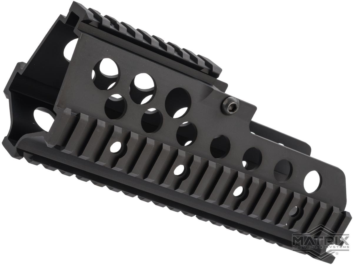 Matrix CNC Aluminum Railed Handguard for G36 Series Airsoft Rifles (Length: 8.5 / G36C)