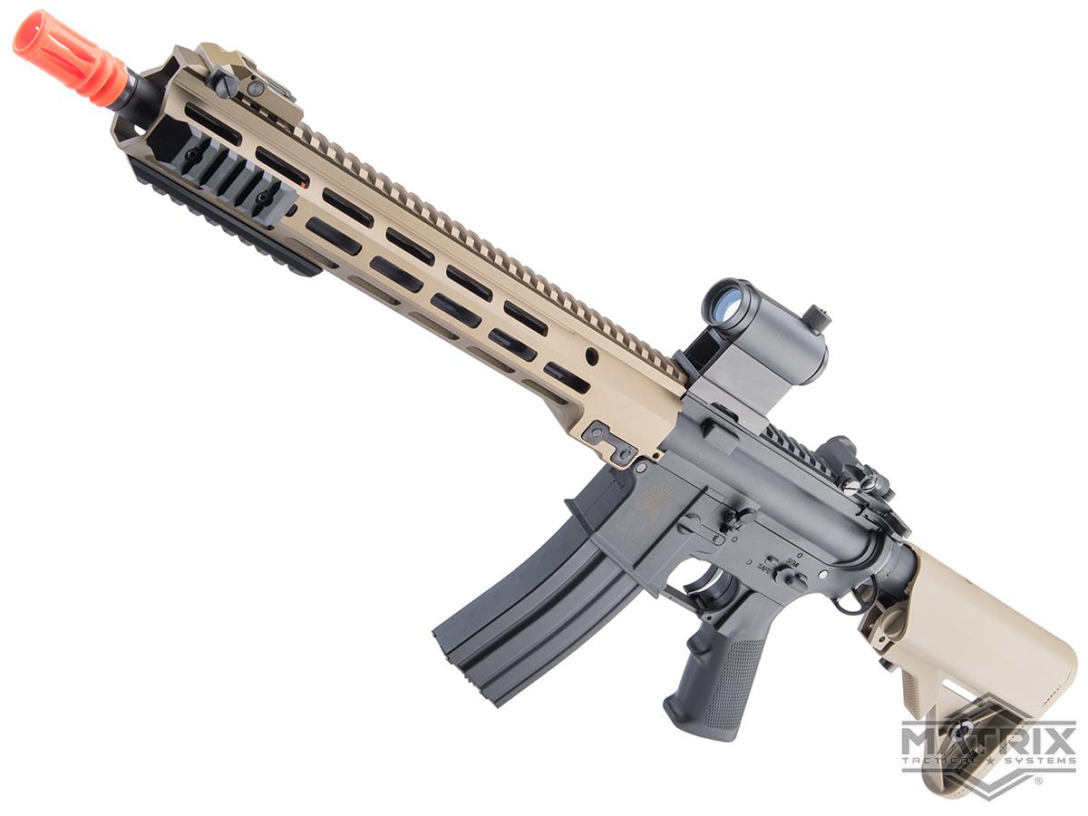 Matrix / S&T Sportsline M4 RIS Airsoft AEG Rifle w/ G3 Micro-Switch Gearbox (Model: Dark Earth / Block 3 13.5)