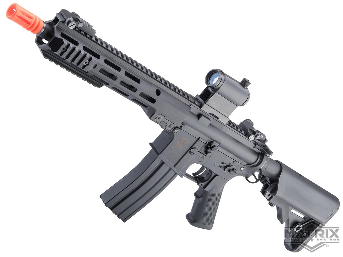 Matrix / S&T Sportsline M4 RIS Airsoft AEG Rifle w/ G3 Micro-Switch Gearbox (Model: Black / Block 3 10.5)