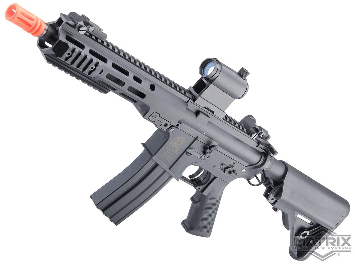 Matrix / S&T Sportsline M4 RIS Airsoft AEG Rifle w/ G3 Micro-Switch Gearbox (Model: Black / Block 3 9.5)