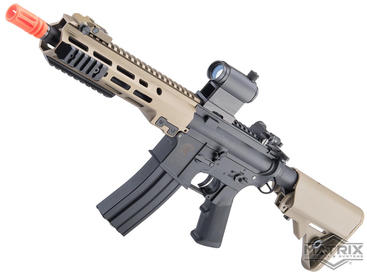 Matrix / S&T Sportsline M4 RIS Airsoft AEG Rifle w/ G3 Micro-Switch Gearbox (Model: Dark Earth / Block 3 9.5)