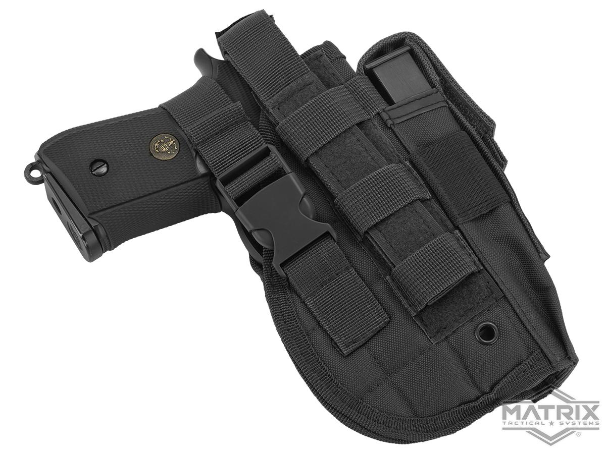 Matrix Universal MOLLE / Belt Mount Holster for Handguns pistols (Color